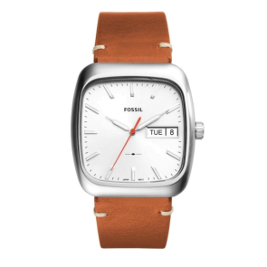 Bracelet de montre Fossil FS5353 Cuir Brun 22mm